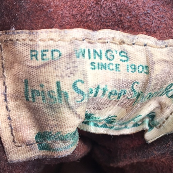 Vintage Red wings Irish Setter boots - Picture 2 of 5